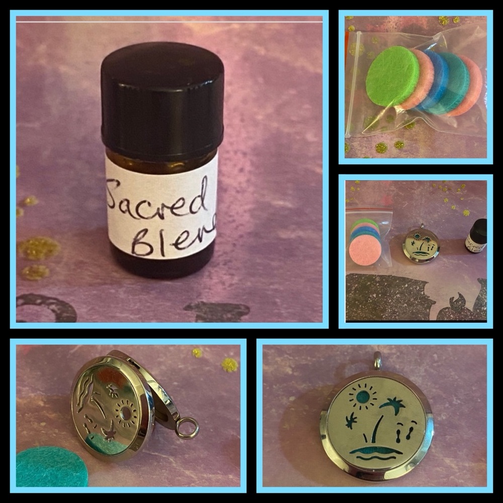 Aroma Pendant & Felt with Oil